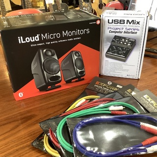 IK Multimedia iLoud Micro Monitor & ART USB MIX set 【コンパクトモニターシステム】