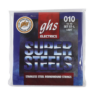 ghs ST-L Super Steels LIGHT 010-046 エレキギター弦