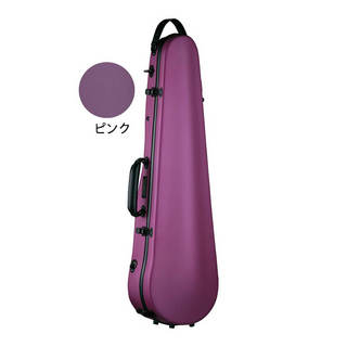 Carbon MacCFV-2S ピンク【軽量かつ頑丈なバイオリン用カーボンファイバー製ケース】