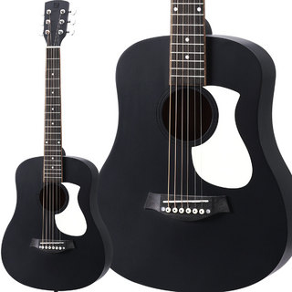 音音 DT1S MBK (Matte Black) ミニアコースティックギター ミニギター マット・ブラック ソフトケース付属OTDT1S