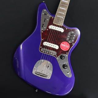 Squier by Fender FSR Classic Vibe '70s Jaguar, Laurel Fingerboard, Tortoiseshell Pickguard, Purple Metallic
