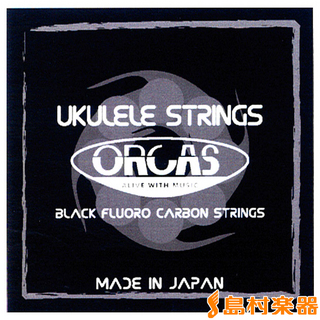 ORCASOS-TEN 【ブラック】 ウクレレ弦 【テナー用】 レギュラーチューニング用
