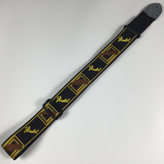 Fender Monogrammed Straps 099-0681-000 ストラップ モノグラム [Black/Yellow/Brown]0990681000