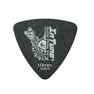 In Tune Guitar PicksDGP2-B100 GrippX-XXXb 1.00mm Black ギターピック×12枚