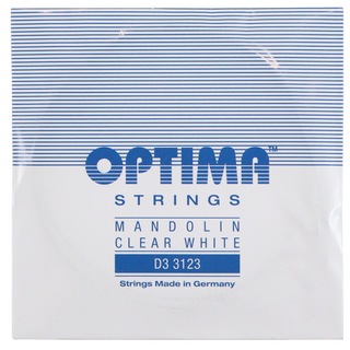 OPTIMA D3 3123 CLEAR WHITEE 3弦 バラ弦 マンドリン弦×3セット