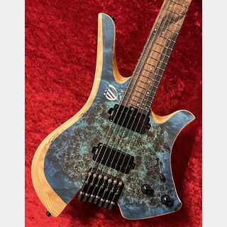 Overload Custom GuitarsThemis 7 -Blue Marine-【ヘッドレス】