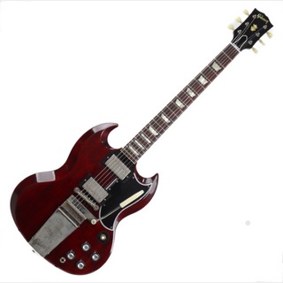 Gibson Custom ShopCustom Shop 1964 SG Standard Reissue W/ Maestro Vibrola VOS Cherry Red エレキギター