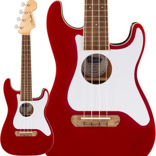 Fender AcousticsFULLERTON STRAT UKE (Candy Apple Red) 【お取り寄せ)