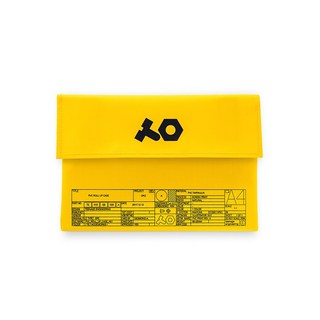 Teenage Engineering OP-Z pvc roll up yellow bag（ポリ塩化ビニル）