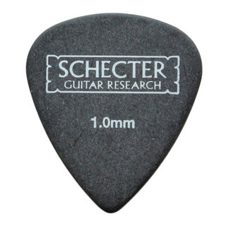 SCHECTERSPT-HP10 BK ティアドロップ型 HARD ポリアセタール ギターピック×50枚