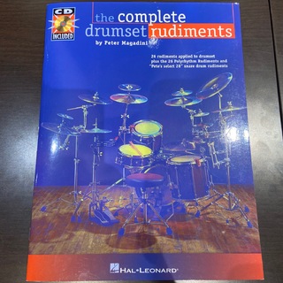 シンコーミュージックthe complete drumset rudiments by Peter Magadini【輸入譜】