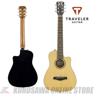 Traveler GuitarRedlands Mini Spruce (Acoustic) 【ストラッププレゼント】(ご予約受付中)