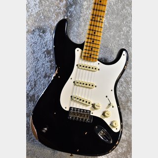 Fender Custom Shop LTD 1957 Stratocaster Relic Aged Black CZ565158【コンビネーションピックアップ仕様】