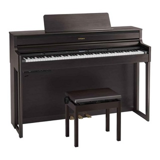 Rolandローランド 【組立設置無料サービス中】 HP704-DRS 電子ピアノ 高低自在椅子付き ダークローズウッド