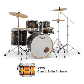 Pearl DMP825S/CN #225 Classic Satin Amburst【先着ドラムマット&ラバーパッドセットプレゼント!～5/8】