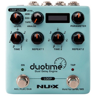 nux ニューエックス Duotime ディレイ ギターエフェクター