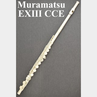 MURAMATSU EXⅢ CCE【新品】【ムラマツ】【頭部管銀製】【カバードキィ】【C足部管】【Eメカ搭載】【横浜店】