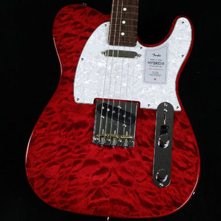 Fender Hybrid II Telecaster Quilt Red Beryl 2024年限定モデル