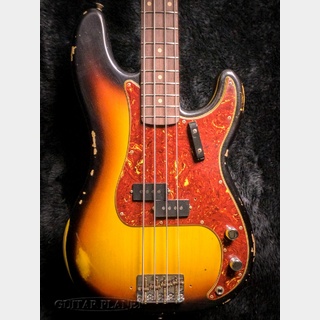 Fender Custom Shop1964 Precision Bass Relic -Bleached 3 Color Sunburst-【3.91kg】