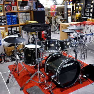 Roland V-Drums Acoustic Design Series VAD507 + KD-200-MS【新品同様中古品】