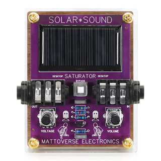 Mattoverse Electronics マットバース エレクトロニクス Solar Sound Desktop Saturator ノイズサチュレーター ギターエフェクター