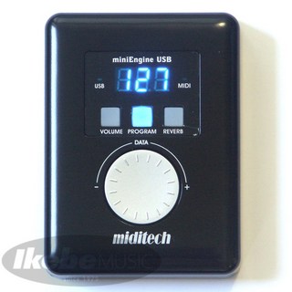 Miditech Pianobox mini【USB接続のMIDIキーボードから直接つなげられる充電式MIDI音源モジュール】