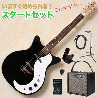 DanelectroSTOCK '59 BLK (Black)【エレキ ギター スタートセット】【エレキ入門セット】