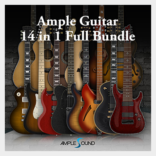 AMPLE SOUNDAMPLE GUITAR 14in1 FULL GUITAR BUNDLE