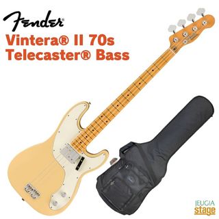 FenderVintera II '70s Telecaster Bass, Maple Fingerboard, Vintage White
