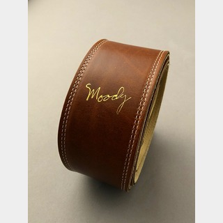 moodyMOODY STRAPS Leather&Leather2.5" Standard -Light Brown/Cream-【NEW】