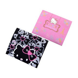 NONAKAHello Kitty クリーニングペーパー ブラック＆ピンク セット