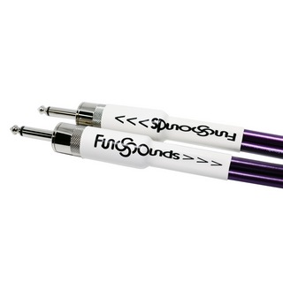 FunSoundsHQC-010 1m フォーンプラグ-フォーンプラグ 楽器用 スピーカーケーブル
