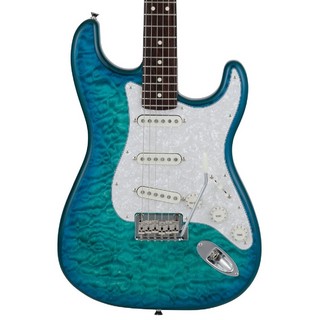 Fender2024 Collection Made In Japan Hybrid II Stratocaster / Quilt Aquamarine 