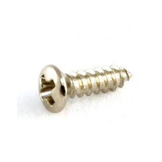 ALLPARTS PACK OF 20 NICKEL GIBSON SIZE PICKGUARD SCREWS/GS-0050-001【お取り寄せ商品】