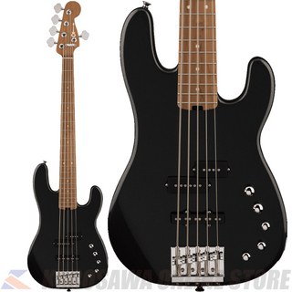 Charvel Pro-Mod San Dimas Bass PJ V, Caramelized Maple, Metallic Black (ご予約受付中)