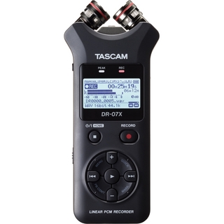 TascamDR-07X ステレオ オーディオ レコーダー / USBオーディオインターフェース