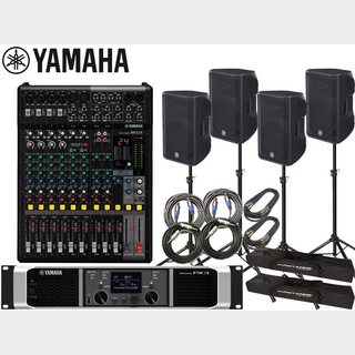 YAMAHAPA 音響システム スピーカー4台 イベントセット4SPCBR12PX3MG12XJ【春の大特価祭!】送料無料