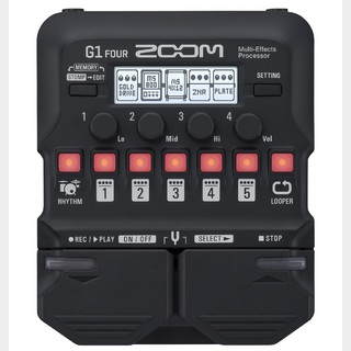 ZOOM G1 FOUR Guitar Multi-Effects Processor