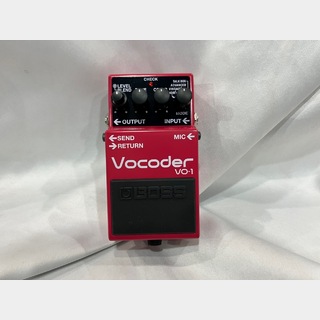 BOSS VO-1 Vocoder ◆1台限定B級特価!即納可能!【TIMESALE!~5/26 19:00!】【ローン分割手数料0%(12回迄)】