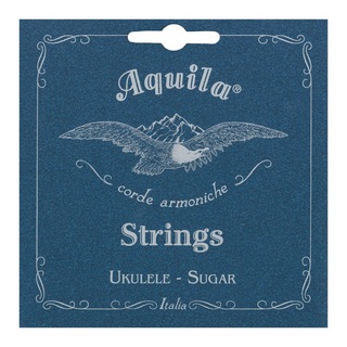 Aquila AQSU-SLW 151U Sugar Ukulele Strings ソプラノウクレレ弦 Low-G 4弦巻線