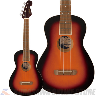 Fender Acoustics Avalon Tenor Ukulele, Walnut Fingerboard, 2-Color Sunburst (ご予約受付中)