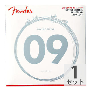 Fenderフェンダー Pure Nickel Bullet Ends 3150LR 09-46 エレキギター弦