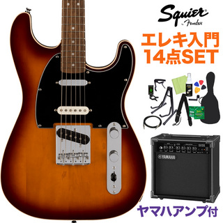 Squier by Fender Paranormal Custom Nashville Stratocaster C2TS 初心者セット ヤマハアンプ付