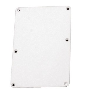 ALLPARTS WHITE TREMOLO BACKPLATE/PG-0576-025【お取り寄せ商品】