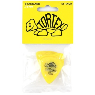 Jim Dunlop Tortex Standard 0.73mm Yellow Player's Pack ギターピック 12枚パック