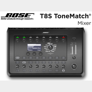 BOSET8S ToneMatch Mixer【ローン分割手数料0%(12回迄)】