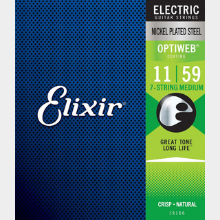 Elixir OPTIWEB 11-59 7-String ミディアム #191067弦エレキギター弦