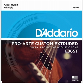 D'Addario EJ65T Pro-Arte Custom Extruded Nylon Tenor ウクレレ弦【梅田店】