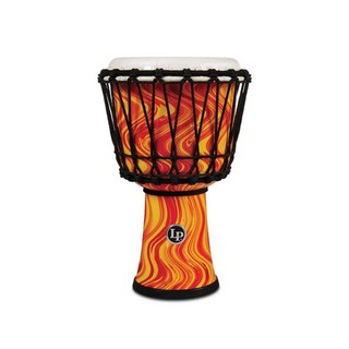 LPLP1607OM [Rope Tuned Circle Djembe 7 with Perfect-Pitch Head / Orange Marble] 【お取り寄せ品】
