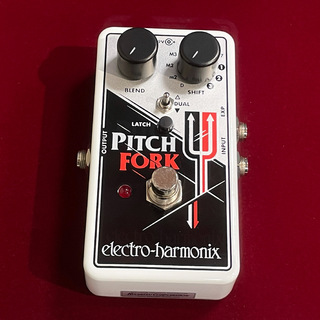 Electro-Harmonix Pitch Fork 【和音対応ピッチシフター】【9Vアダプター付き】